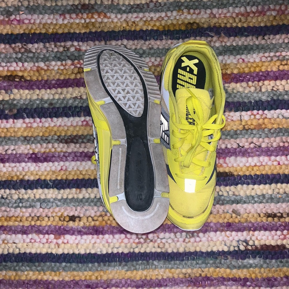Men’s Size 11 Yellow/Gray X-Racers New Balances’